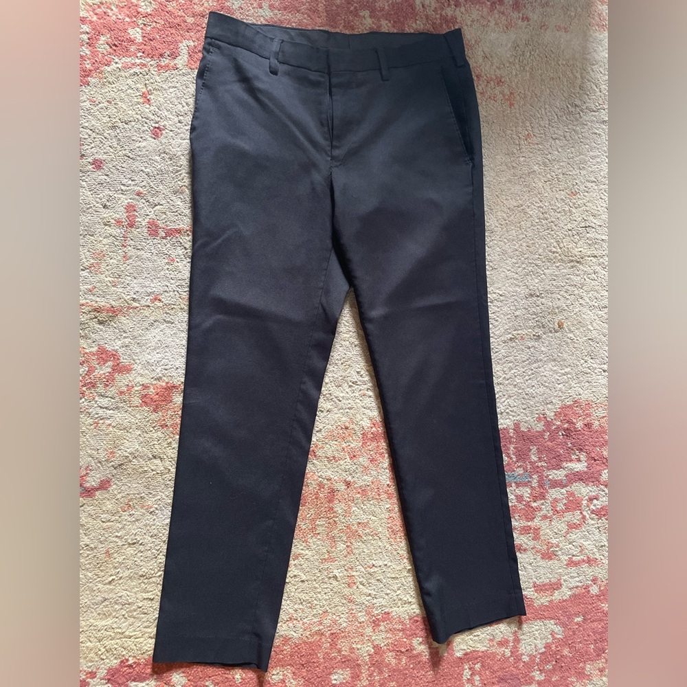 Men’s black dress pants.  32W x 30L.  Used.  Louis Raphael Tailored tag.